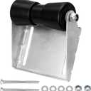 Boat Trailer Rollers with 8" Brackets Keel Roller Assembly Kit Boat Trailer Roller Galvanized Steel