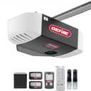 Genie Chain Drive 750 3/4 HPc Garage Door Opener w/Battery Backup - Heavy Duty - Operate your garage door when the primary power is out - Wireless Keypad Included, Model 7035-TKV,BLACK