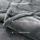 Waterproof Dog Blanket for Couch  Double Sided Washable Cat Puppy Blanket, Durable Furniture Protector for Dogs and Cats, Grey L(6050)"