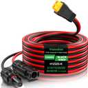 Vansdon Solar to XT60 Cable- 10AWG 30FT XT60 Solar Cable Charging Extension Cable Adapter for RV Portable Power Station