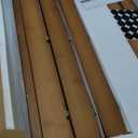 Gashell Wire Shelf Covers, Bamboo Wire Rack Covers for Pantry, Closet (5pcs, 30" W x 16" D)