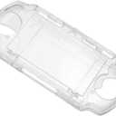 Transparent Hard Shell Case Cover Compatible with PSP 2000/3000, Replacement Protective PSP 2000 3000 Crystal Clear Housing Case