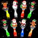 Christmas Party Favors for Kids 36 PCS Finger Lights Christmas Goodie Bag stuffers, Glow in the Dark Xmas Toys Bulk Xmas Gifts for Stocking Stuffers Holiday Favors Classroom Favors Prizes