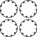 for Tesla Model Y 21 Inch Wheel Rim Protector Hubcaps Uberturbine Wheels Rim Cover Tire Trim Rings Matte Black 4Pcs Model Y Accessories