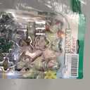 Crethinkaty Mini Easter Cookie Cutter Set,12 Pcs Shamrock Cookie Cutters Stainless Steel Clover Bunny Shape