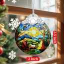 2 x Christmas Ornament, Christmas Tree Decor, Christian Ornament, Nativity Scene, Religious Home Decor, Christian Gifts, Religious Gifts, Gift Exchange, Gift Idea - Pattern D