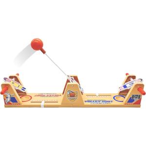 VolleyShot Game Toys, 2 Player Tabletop Board Games, for Family Game Night & Parties, for Kids & Adults, Toys for Ages 6-14+, Beige