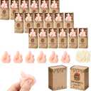 Wettarn 24 Sets Funny Gifts Finger Stress Balls with Gift Boxes Bulk Gag Party Favors for Coworkers Friends Team Office Relief Desk Decor
