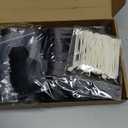 WILLBOND 141 Pieces Hair Rollers Set Include 60 Pcs Plastic Hair Rollers (Black,6 Sizes)