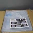 Stackable Storage Bins, Clear Acrylic Display Case, 5-Pack Acrylic Boxes with Lids, Clear Storage Containers Storage for Handbags, Collectibles & Figures