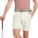 Rouen Polo Shirts for Men Dry Fit Performance Heather Stripe Golf Polo Moisture Wicking Lightweight Breathable Golf Shirts (Red, XXL)