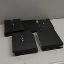 Plant Stand Shelf Rack Indoor with 8 Built in Grow Light, 10 Tiered 65" Tall Black Large Lighted Half Moon Curved Plant Stand for Indoor Growing, 2 Pack Arch Sturdy High Herb Flower Shelving