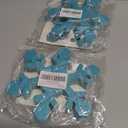 2 x 72 Pieces Paper Snowflakes Cutouts Christmas Snowflakes Shapes Paper Winter Snowflake Decoration Snowflake Bulletin Board Cutouts Snowflake Classroom Decor for DIY Craft Holiday Xmas Party Supplies