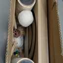 Cat Scratching Post, Sisal, Interactive Furniture Toys for Indoor Cats Adults, 2 Mounting Methods Scratcher Tree Tower with Hanging and Ball Track, Activity Center for Kitten, 25 inches