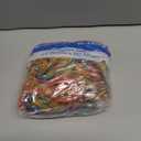 Colored Rubber Bands - 1lb Total (2 Pack of 0.5 lb) Large Rubber Bands Assorted Size and Color for Office Supplies, Arts & Crafts or DIY Projects - Multipurpose Color Elastic Bands Assortment