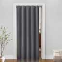 PANELSBURG Sliding Door Curtains 60 inches Wide by 80 Inch Length,Patio Door Curtain Blinds for Sliding Glass Doors or Closet Doors, 1 Panel,
Dark Grey
