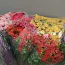 SHareconn 96 Bundles Artificial Flowers for Outdoors UV Resistant Decor