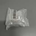 4 x Bow Lovely Drinking Straw Tips Cover Reusable Protector Topper for 0.4in Straws Silicone Cup Accessories, 10mm Straw Covers Cap (White)