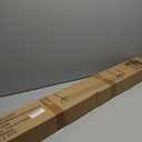 hykolity Pack of 4 Linkable LED Shop Light, 4FT 42W [250W Equivalent], 4400lm, 5000K Daylight, with Plug, Utility Light Fixture, Hanging or Surface Mount, Black