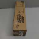 HOMTOYOU Microfiber Flat Mop with Sprayer: Spray Mop with 4 Washable Pads for Cleaning Multi-Surface Floors - 1Pcs 400+ML Refillable Bottle