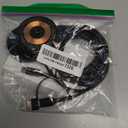 JSAUX Charger for iPhone 17 Magsafe Wireless Charging, Compatible with iPhone 17 Air Pro Max/16/15/14/13/12 Series, Magnetic Mag Safe Charging Pad, Aluminum Alloy, USB & USB C Dual Ports (Clear-Black)