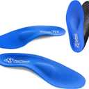 Strong High Arch Support Metatarsal Pad Orthotics for Morton's Neuroma,Ball of Foot Pain, Metatarsalgia Plantar Fasciitis Inserts with Poron Heel Cushion (Men13-13.5/Women15-15.5, Blue)