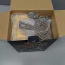 Cocktail Shaker Set, 18/8 Food-Grade Stainless Steel Mixology Bartender Kit 10-Piece Bar Tools with Stylish Bamboo Stand - Rust-Proof & Dishwasher Safe - Professional Martini Shaker Gift for Men, Dad