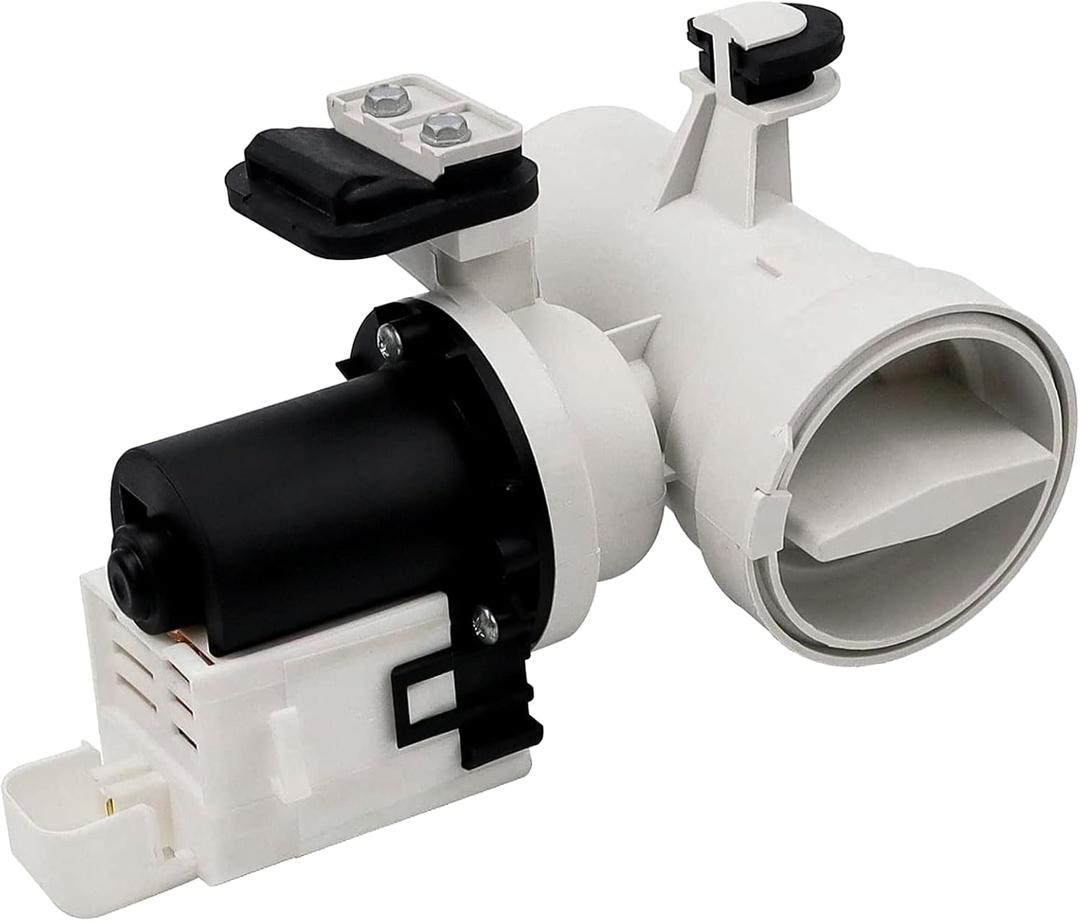 WPW10730972 W10130913 W10130913B Washer Drain Pump AssemblyExact for Whirlpool Duet Washer,Maytag 2000 3000 4000 Series,Kenmore he2t plus, Replaces 8540024 W10117829 by TOMOON