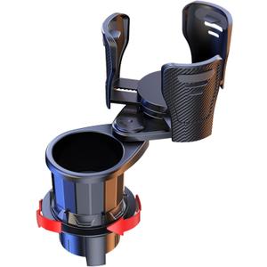 Car Cup Holder Expander Adjustable Base 2 in 1 Dual Layer Cup Holder Large Capacity Storage 360 Degree Rotating Cup Slot Large 10/40 oz Bottles & Big Drinks Travel Cup