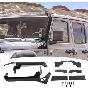 Wsays 50" Windshield Pillar Light Bar Mount Bracket Kit Compatible with Jeep Gladiator JT 2020-2024 (Does Not Fit Gladiator Mojave Model)