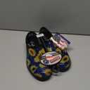 Sloggers Original Waterproof Rain and Garden Shoe for Women Outdoor Slip-On Garden Clog - Made in The USA with Premium Comfort Insole and Arch Support (8, Sunflower Print Blue)