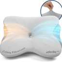 Ergo Pillow for Sleep Apnea, Neck Pain, and Snoring Relief | Cervical Neck Pillow for Side Sleepers | Orthopedic Memory Foam with Ergonomic Support