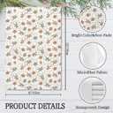 Giosve Tropical Palm Tree Beach Kitchen Towels, Palm Tree Decor Hand Towels for Bathroom, Coastal Beach Dish Tea Towels for Kitchen, Tropical Coastal Bathroom Decor, 16x24 Inch