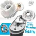 JRRXM 24 Volt RS775 High-Speed Motor Gearbox for Power Wheels Motor Upgrade,18V-24V High Torque Fast 775 DC Motors for Kids Ride on Car Electric Vehicles Replacement Parts