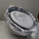 Self Cleaning Litter Box for Multiple Cats  Automatic Cat Litter Box with App Control, Odor-Free Waste Disposal, Dual Safety Sensors, Litter Bags, Grey-Qx2