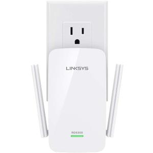 Linksys WiFi Extender, WiFi 5 Range Booster, Dual-Band Booster, Compact Wall Plug Design, 1,000 Sq. ft Coverage, Speeds up to (AC750) 750Mbps - RE6300