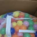 Soft Plastic Mini Ball Pit Balls 50 Count - w/ 8 Vibrant Colors