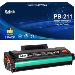 PB-211 Toner Cartridge, PB-211EV PB211 PB 211 Black, Compatible for Pantum P2502w P2500 P2500W P2500NW M6550 M6550N M6550W M6552NW M6600 M6600N M6600W P2207 (1 Pack)