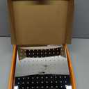 Jafeton High Pressure Rainfall Shower Head with Handheld Spray Combo  5 Spray Modes, 10" Rain Shower, Anti-Clog Nozzles, Rust-Resistant Chrome Plating & Brass, Flexible Extension Arm