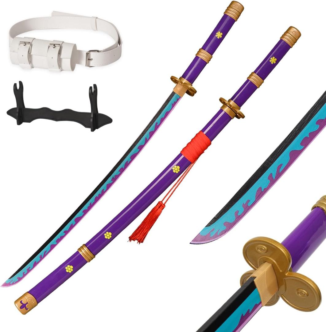 40" Rorona Zoro Samurai Sword,Yama Enma,for Cosplay,Collection,Display,Performance (Yama Enma)