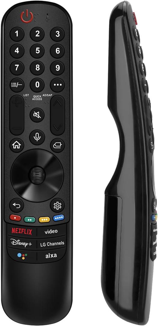 Replacement for LG TV Remote, for All 2019-2025 LG Remote Control for Smart TVs with Voice and Pointer Function, for LG Magic Remote. 