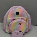 I IHAYNER Girls Bowknot 3-Pieces Fahsion Leather Backpack Backpack Purse for Women Rucksack for Ladies Shoulder Bag | Backpack Purse, Rucksack, for Ladies, Shoulder Bag, Backpack Purse, Rucksack