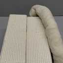 AGYM Cat Scratching Post, 32Cat Scratcher with Large Plush Perch, Sisal & Carpet Scratching Post, Vertical Posts with Elevated Bed for Indoor Cats, Removable& Washable Cover, Beige