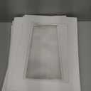 12 Sets 14x10x4in White Bakery Boxes Half Sheet Cake Boxes with Window, Large Treat Boxes for Pastry Baking Cake Donuts Cupcake Pie Packaging