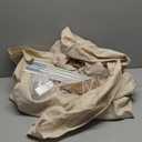 Sumbababy Large Teepee Tent for Kids: with Star Lights & Flags - Tent for Kids Indoor Kids Teepee for Boys & Girls - Playhouse Inside Canopy Bed for Playroom Gift Toys (Cream)