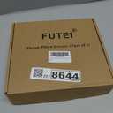 FUTEI Tobacco Chenille Throw Pillow Covers 16x16 Inch Set of 2,Soft Cozy Bound Edge Design Cushion Case,Home Decor for Couch Bed Living Room