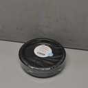Amscan et Black Round Paper Plates - 8.5" (50 Pc) - Sturdy & Eco-Friendly Party Essentials - Perfect for Celebrations & Events