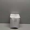 49 Pcs White Christmas Tree Decoration Set Tree Topper Bow 24 Pcs Christmas Glitter Artificial Poinsettia Flowers and 2.36 Inch Xmas Ball Ornaments for Xmas Party Holiday Decor