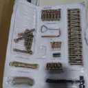 Yaheetech Full Bed Frame Upholstered Platform Bed with Fabric Headboard, Wing Edge Design/Non-Slip and Noise-Free/Wooden Slats Support/No Box Spring Needed/Easy Assembly, Ivory Full Bed