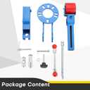 Fender Roller Tool Lip Reforming Extending Tool | Heavy Duty Wheel Arch Roller Flaring Former,Fender Roller for Automobile Maintenance
